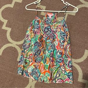 Lilly Pulitzer silk tank top XS